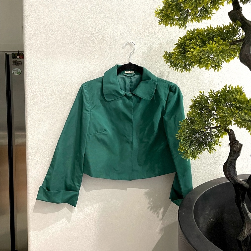 Miu Miu Crop Blazer